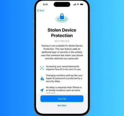 鄱阳苹果授权维修店分享被盗设备保护功能开启方法 
