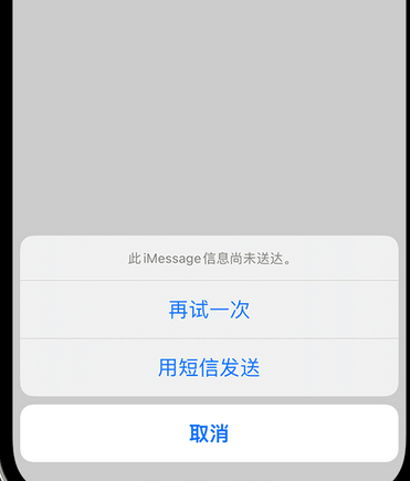 鄱阳apple维修iPhone上无法正常发送iMessage信息