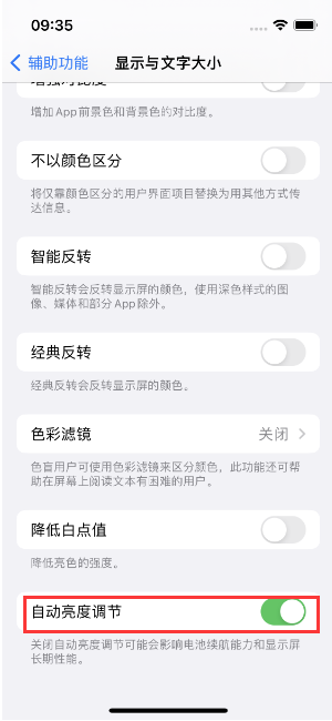 鄱阳苹果15维修店分享iPhone 15 Pro系列屏幕亮度 