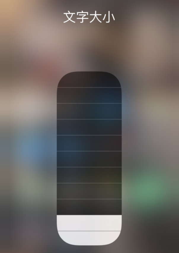 鄱阳苹果手机维修分享小技巧：在 iPhone 控制中心快速调节字体大小 
